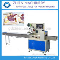 Touch screen and PLC control cookies packing machine